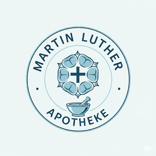 Logo der Martin-Luther-Apotheke in Hamm, spezialisiert auf Probiotika und Reizdarmsyndrom.